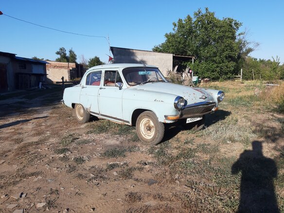 1963 ГАЗ 21 «Волга» 21Л, голубой, 160000 рублей - вид 2