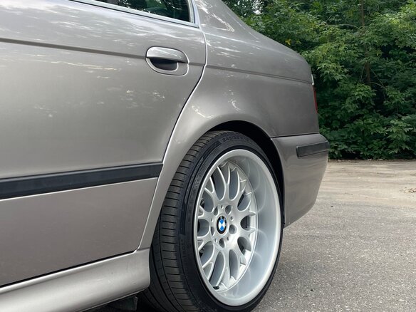 2000 BMW 5 серии 525i IV (E39) Рестайлинг, серебристый - вид 13