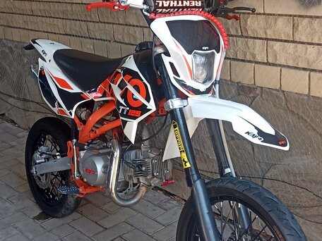 2024 Kayo Basic TT125, оранжевый, 75000 рублей, вид 1
