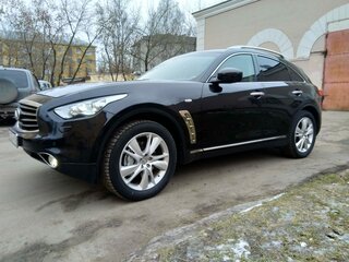 2012 Infiniti FX37 II (S51) Рестайлинг, чёрный, 1940000 рублей, вид 1