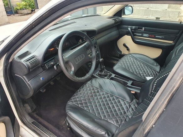 1992 Audi 100 IV (C4), белый, 250000 рублей - вид 5