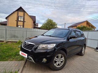 2012 Hyundai Santa Fe II Рестайлинг, чёрный, 1199000 рублей, вид 1