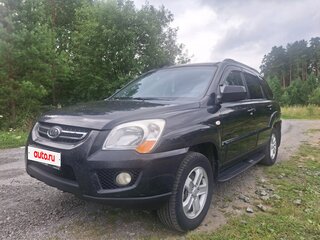 2009 Kia Sportage II Рестайлинг, чёрный, 1050000 рублей, вид 1