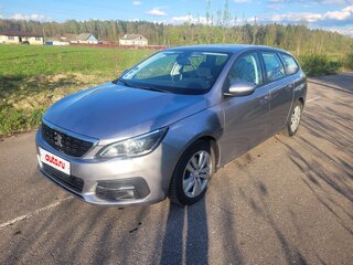 2019 Peugeot 308 II Рестайлинг, серебристый, 960000 рублей, вид 2