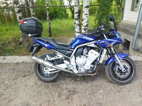 2001 Yamaha FZS1000 Fazer, синий, 400000 рублей, вид 2