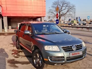 2004 Volkswagen Touareg I, серый, 570000 рублей, вид 3