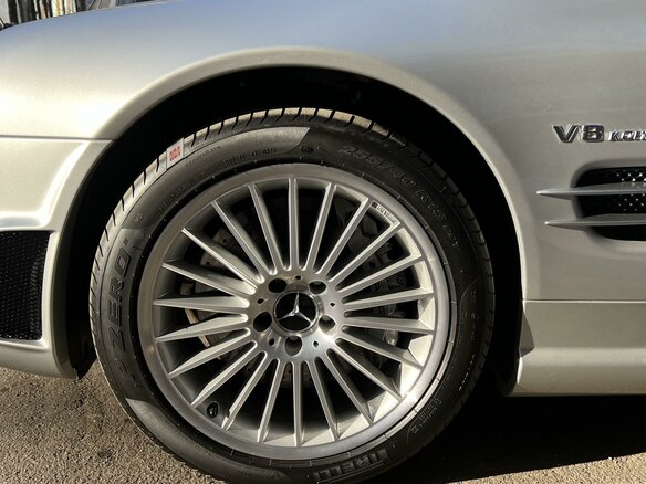 2002 Mercedes-Benz SL-Класс AMG 55 AMG II (R230), серый - вид 10