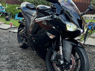2008 Kawasaki ZX-6 Ninja, чёрный, 620000 рублей, вид 2