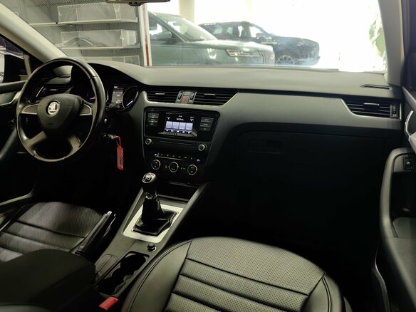 2014 Skoda Octavia III (A7), синий - вид 12