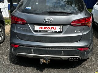 2013 Hyundai Santa Fe III, серый, 1650000 рублей, вид 4