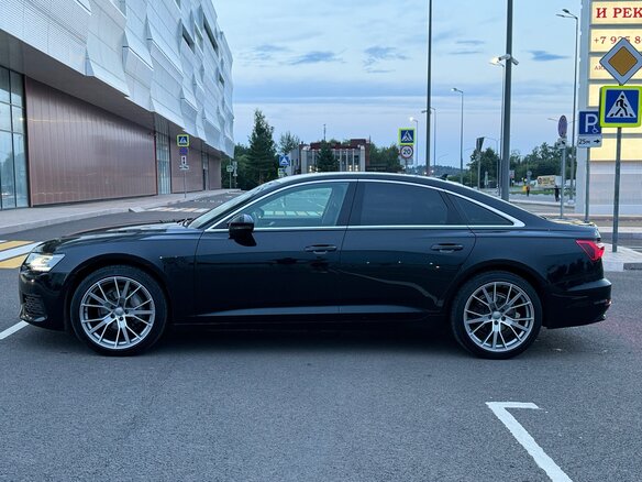 2020 Audi A6 40 TFSI V (C8), чёрный, 3450000 рублей - вид 8