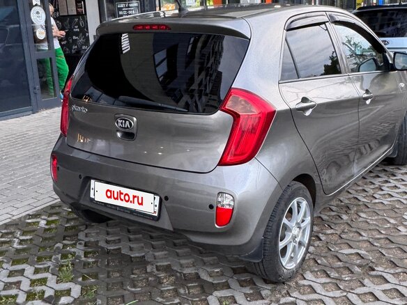 2013 Kia Picanto II, серый - вид 1
