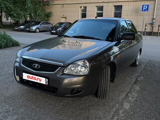 2016 Lada (ВАЗ) Priora I Рестайлинг, коричневый, 570000 рублей, вид 4