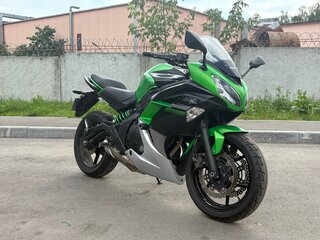 2015 Kawasaki Ninja 400, зелёный, 450000 рублей, вид 3
