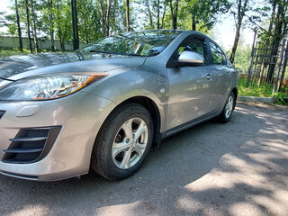 2010 Mazda 3 II (BL), серебристый, 1040000 рублей, вид 2