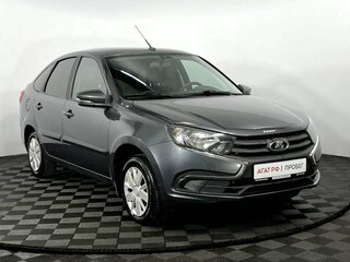 2020 Lada (ВАЗ) Granta I Рестайлинг, серый, 570000 рублей, вид 4