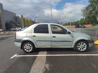 2008 Renault Logan I, зелёный, 145000 рублей, вид 3