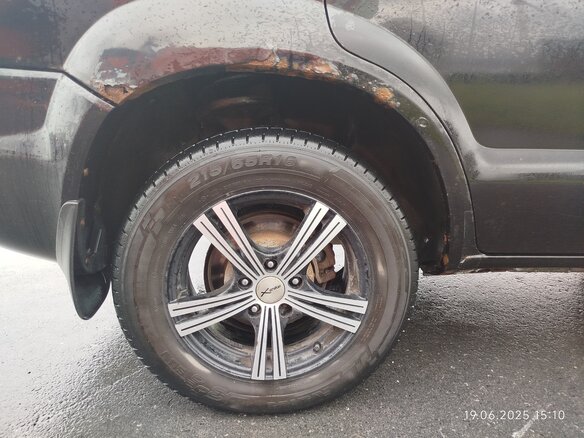 2008 Hyundai Tucson I, чёрный, 600000 рублей - вид 5