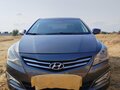 2016 Hyundai Solaris I Рестайлинг, серый, 980000 рублей - вид 1