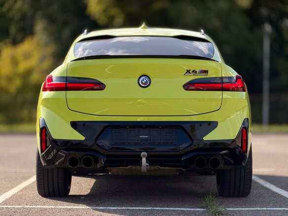 2022 BMW X4 M Competition I (F98) Рестайлинг, жёлтый, 8300000 рублей - вид 8
