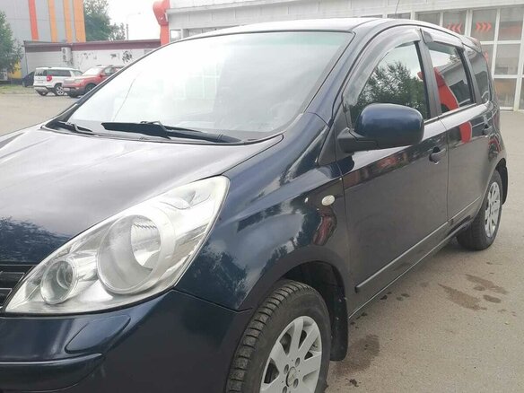 2011 Nissan Note I Рестайлинг, синий, 650000 рублей - вид 1