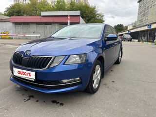 2018 Skoda Octavia III (A7) Рестайлинг, синий, 1750000 рублей, вид 2
