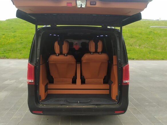 2023 Mercedes-Benz V-Класс Extra Long 300 d экстра длинный III (W447) Рестайлинг, чёрный, 15500000 рублей - вид 7
