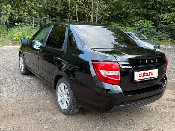 2022 Lada (ВАЗ) Granta I Рестайлинг, чёрный, 600000 рублей - вид 4