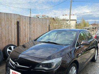 2014 Opel Astra J Рестайлинг, коричневый, 879000 рублей, вид 1