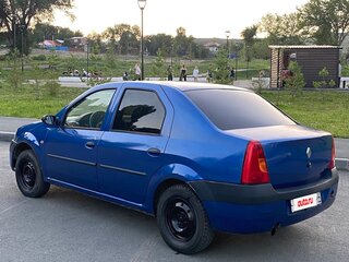 2007 Renault Logan I, синий, 87000 рублей, вид 3
