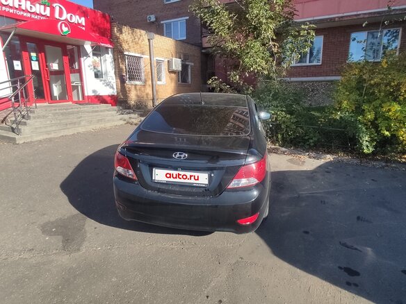 2013 Hyundai Solaris I, чёрный, 440000 рублей - вид 5
