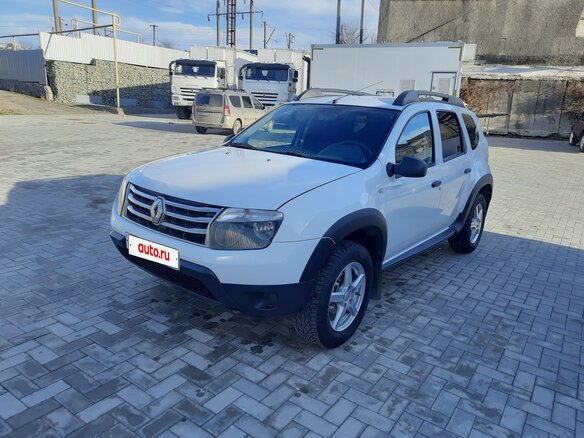 2013 Renault Duster I, белый, 885000 рублей