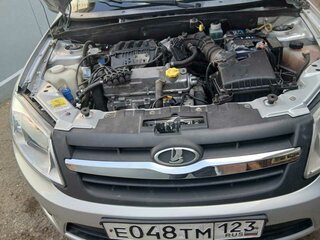 2018 Lada (ВАЗ) Granta I, серебристый, 450000 рублей, вид 5