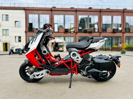 2022 Italjet Dragster 200, белый, 555000 рублей, вид 2
