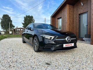 2019 Mercedes-Benz A-Класс 200 IV (W177), чёрный, 2390000 рублей, вид 1