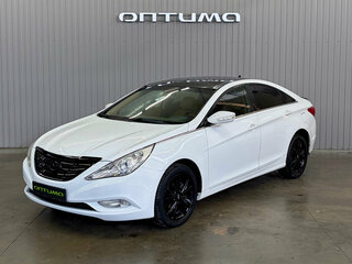 2010 Hyundai Sonata VI (YF), белый, 937000 рублей, вид 1