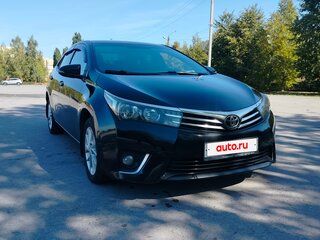 2013 Toyota Corolla XI (E160, E170, E180), чёрный, 1350000 рублей, вид 2