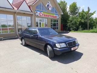 1995 Mercedes-Benz S-Класс 350 III (W140) Рестайлинг, синий, 1050000 рублей, вид 2
