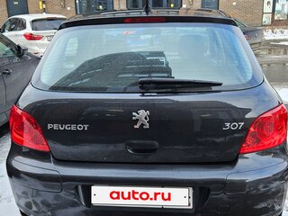 2006 Peugeot 307 I Рестайлинг, чёрный, 300000 рублей, вид 5