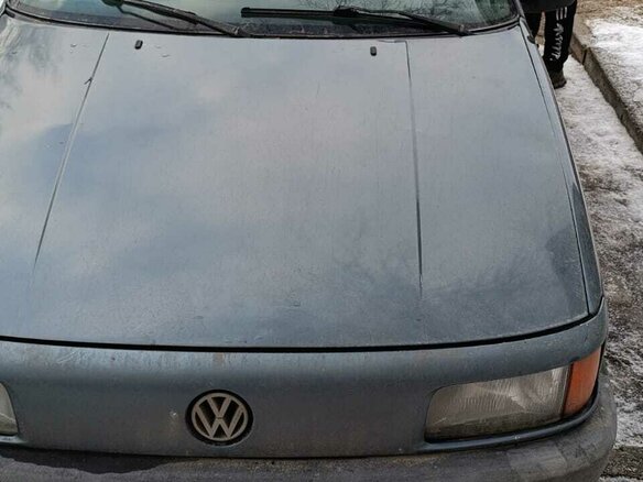 1991 Volkswagen Passat B3, серый, 200000 рублей - вид 8