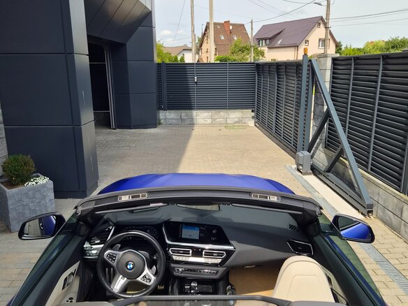2021 BMW Z4 M40i III (G29), синий, 5950000 рублей - вид 27