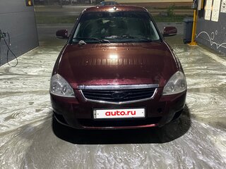 2012 Lada (ВАЗ) Priora I, красный, 170000 рублей, вид 1