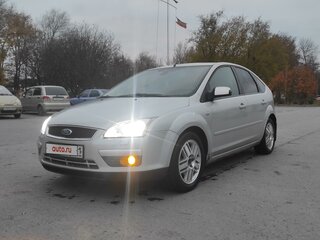2007 Ford Focus II, серебристый, 985000 рублей, вид 1