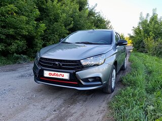 2016 Lada (ВАЗ) Vesta I, серый, 765000 рублей, вид 2