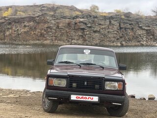 2008 Lada (ВАЗ) 2107, красный, 190000 рублей, вид 2