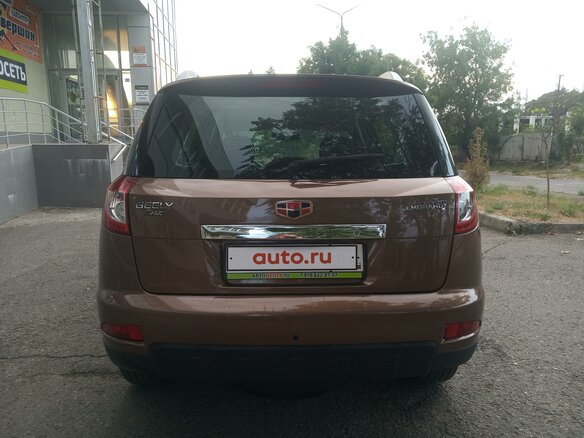 2013 Geely Emgrand X7 I, коричневый, 900000 рублей - вид 6