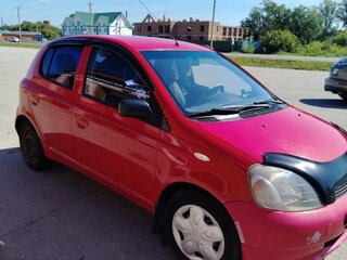 2002 Toyota Yaris I, красный, 380000 рублей, вид 5