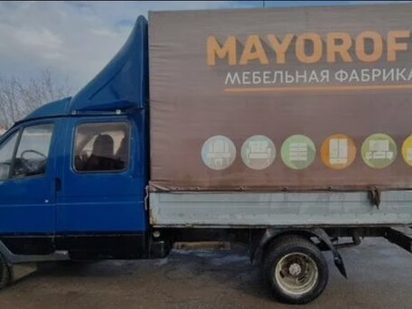2007 ГАЗ ГАЗель (33023/330273) Фермер, синий, 600000 рублей, вид 4
