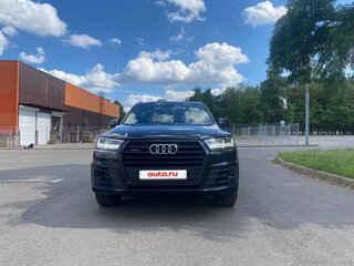 2018 Audi Q7 II (4M), чёрный, 3801070 рублей, вид 2