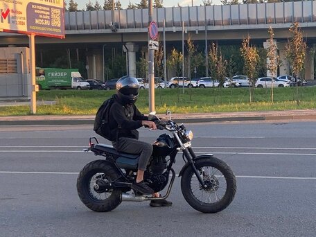 1991 Yamaha TW200, чёрный, 400000 рублей, вид 1